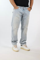 Jeans regular scritte 003 BERNA
