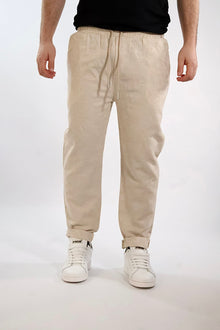Pantalaccio ricamato misto lino  015TB GIANNI LUPO
