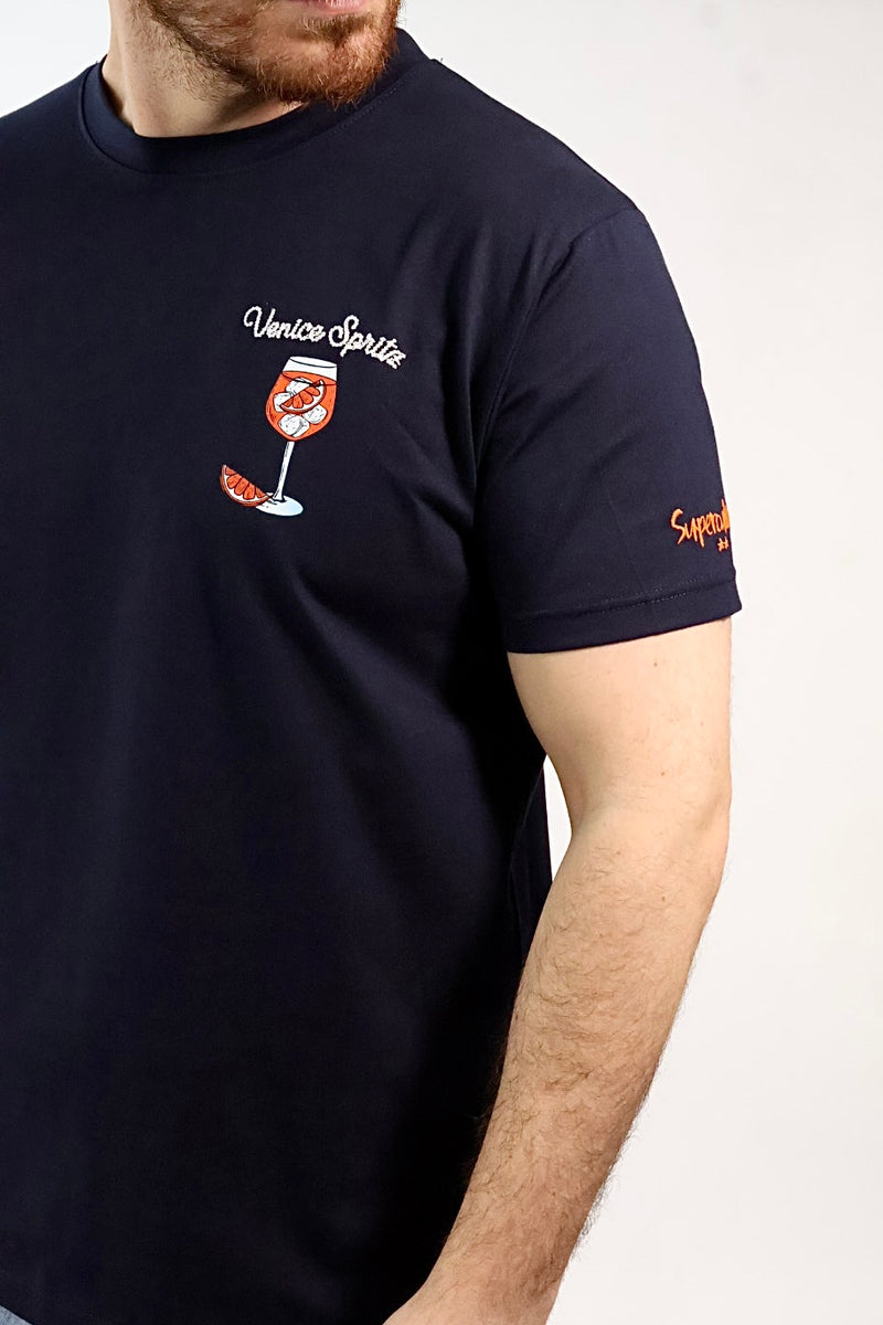 T-shirt ricamo venice spritz 1821 SUPERCULTURE