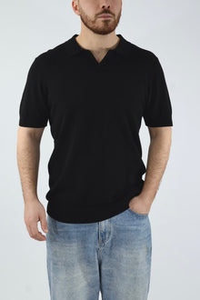 Polo in maglia m/m collo derby M36 OVER-D