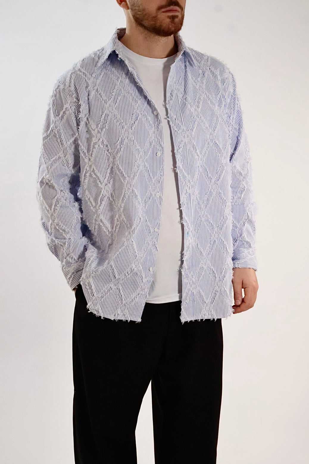 Camicia righe fili 234 BERNA