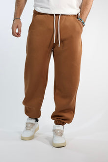 Pantalone 074-37 jogger cammello  BERNA