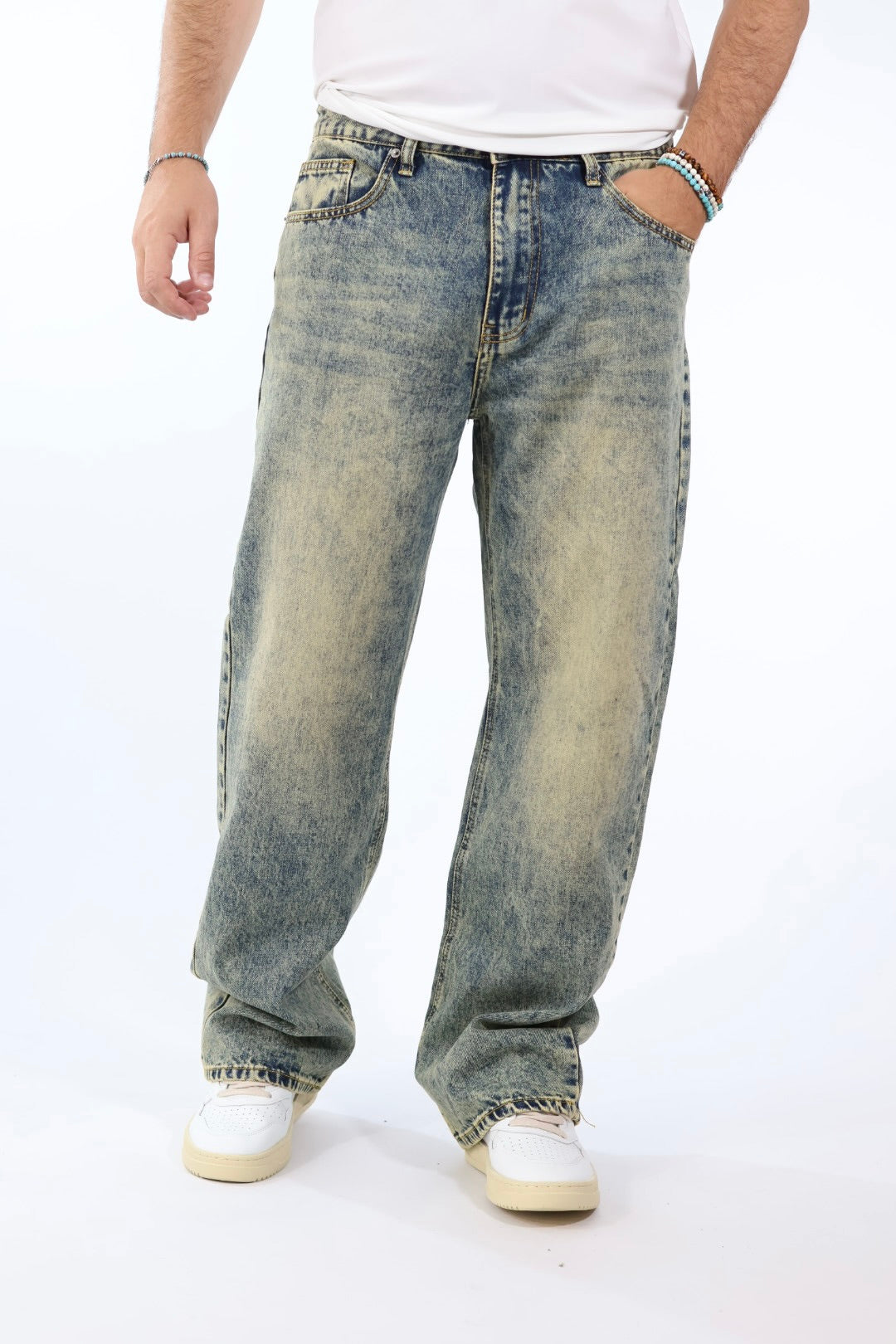 Jeans JAT2 Atlanta gold  WHY NOT BRAND