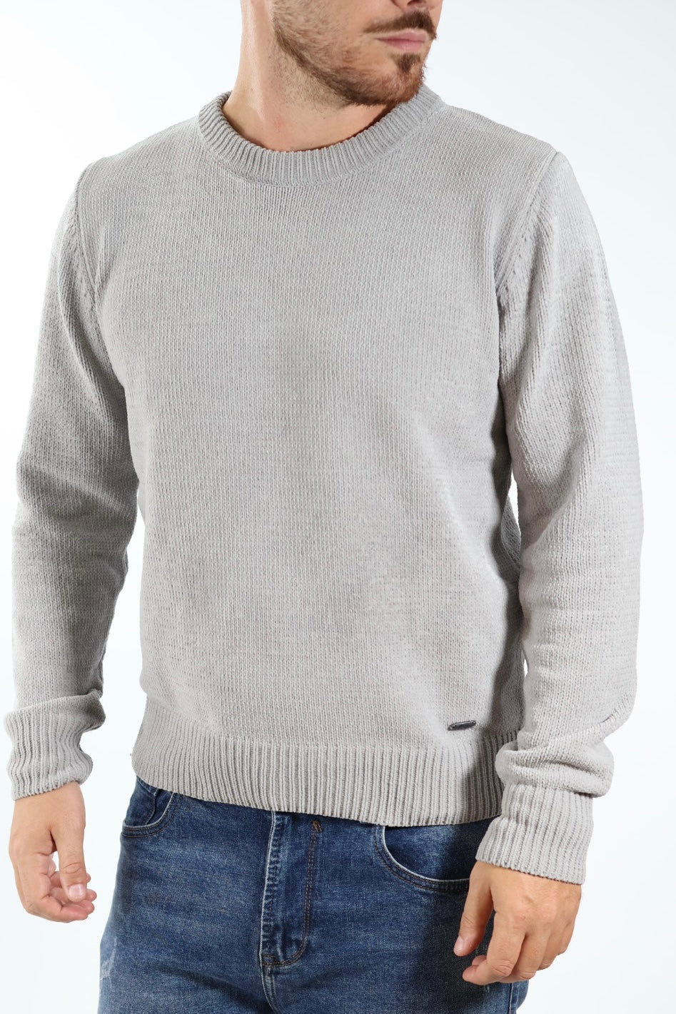Maglione ciniglia regular  535S GIANNI LUPO