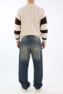 Polo colletto block relaxed fit M62 OVERD