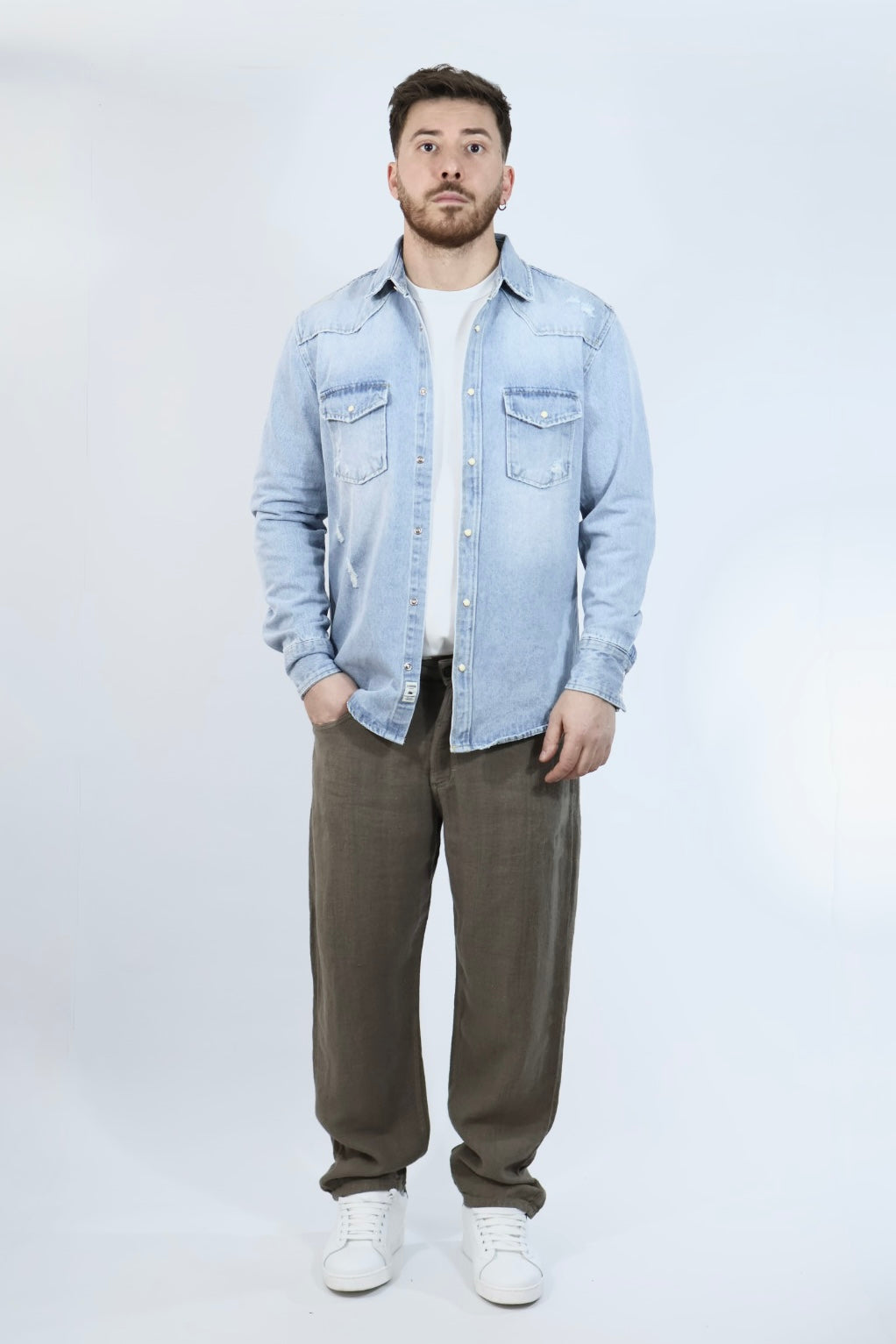 Pantalone Teide loose lino RCLFAN  PONT