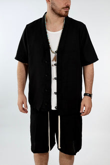 Completo camicia+bermuda 2231 BLACKSUNDAY