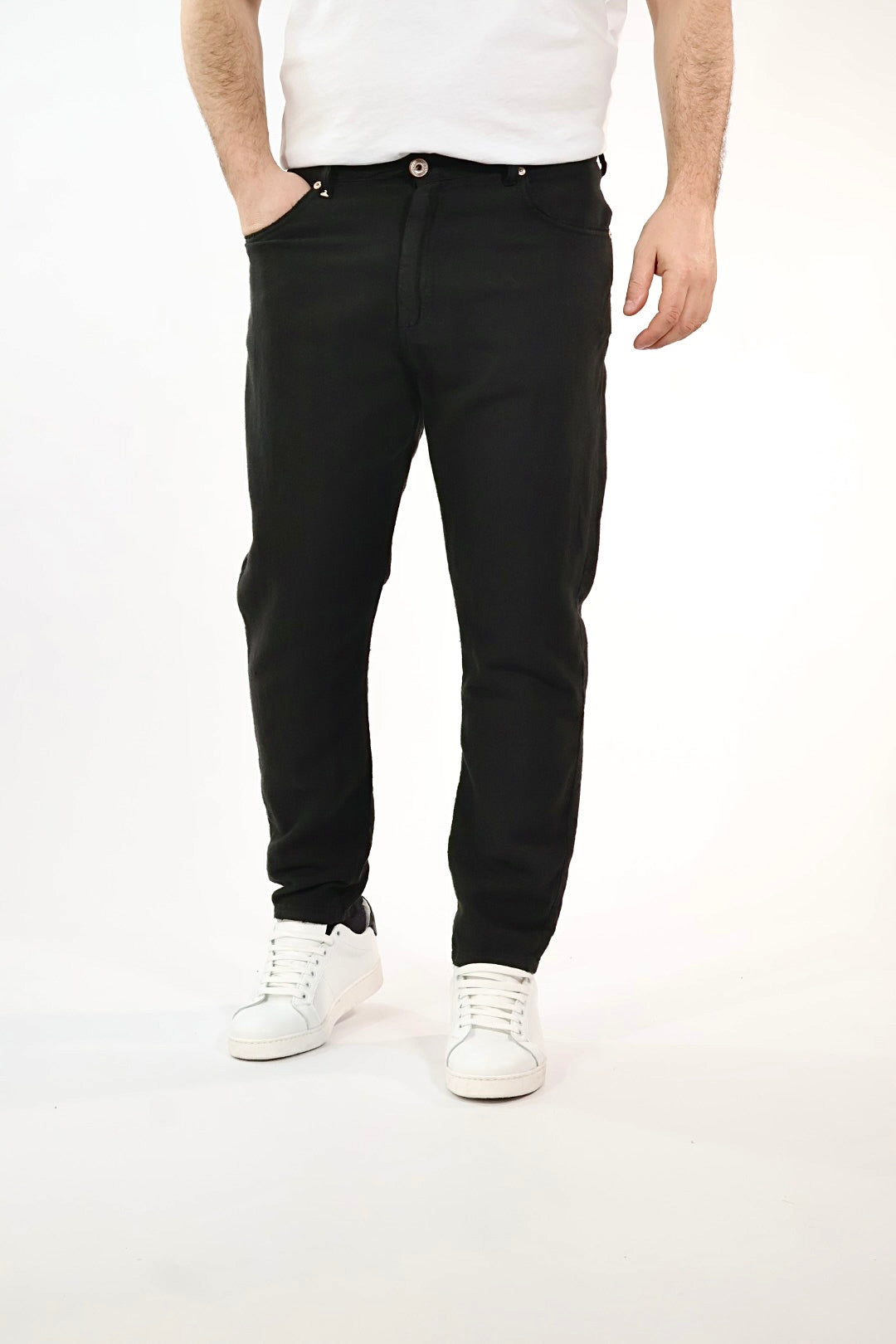 Pantalone cropped lino maracana 209 BERNA