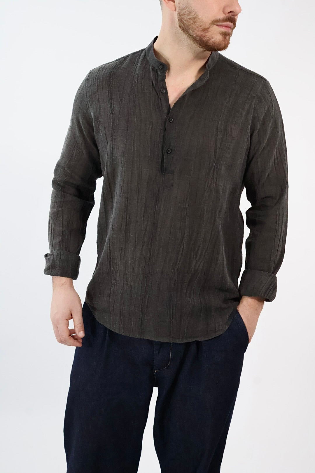 Camicia Lino/cotone 136DA GIANNI LUPO