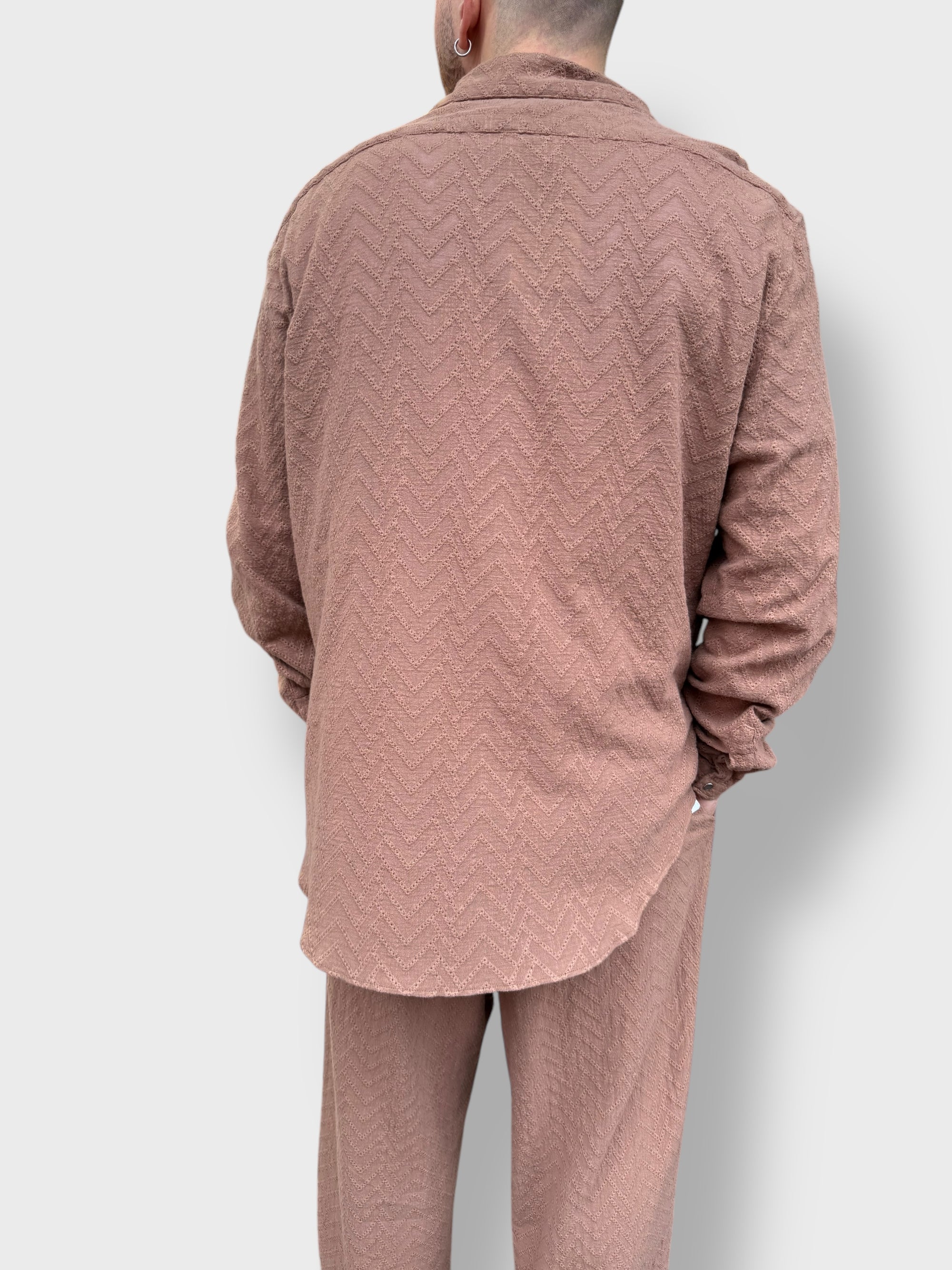 Camicia ricamata BERNA