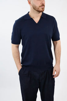 Polo in maglia lino/viscosa 338  LANDEK