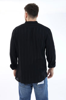 Camicia viscosa m/l collo coreana C57 OVER-D