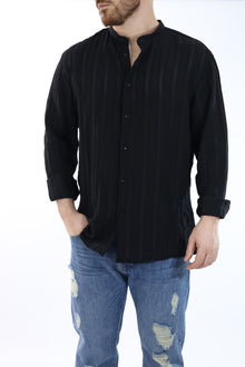 Camicia viscosa m/l collo coreana C57 OVER-D