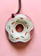 Portachiavi charm ecopelle donut ZOLYRA