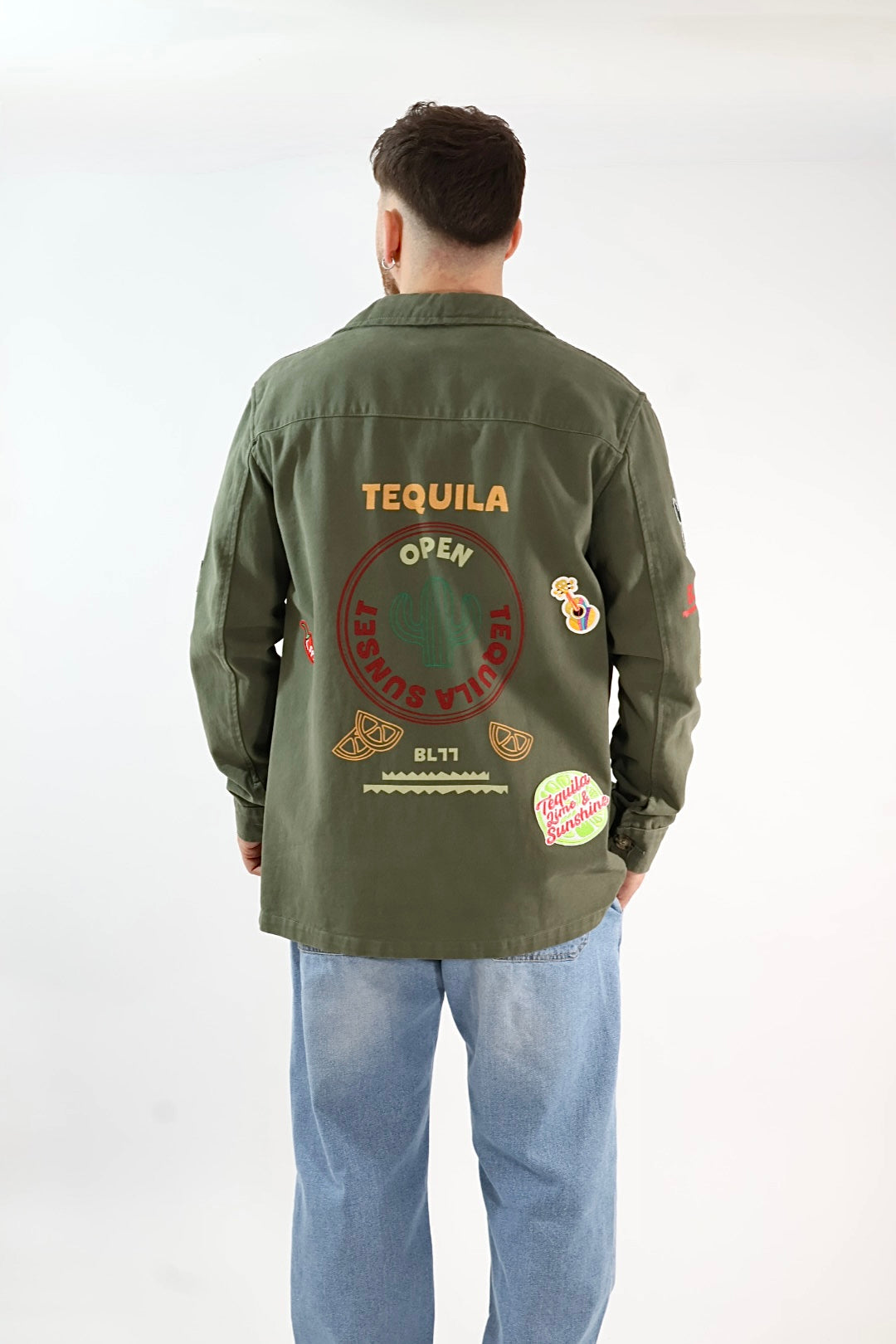 Sahariana Stampa/Patch Milirare TEQUILA57 BL11