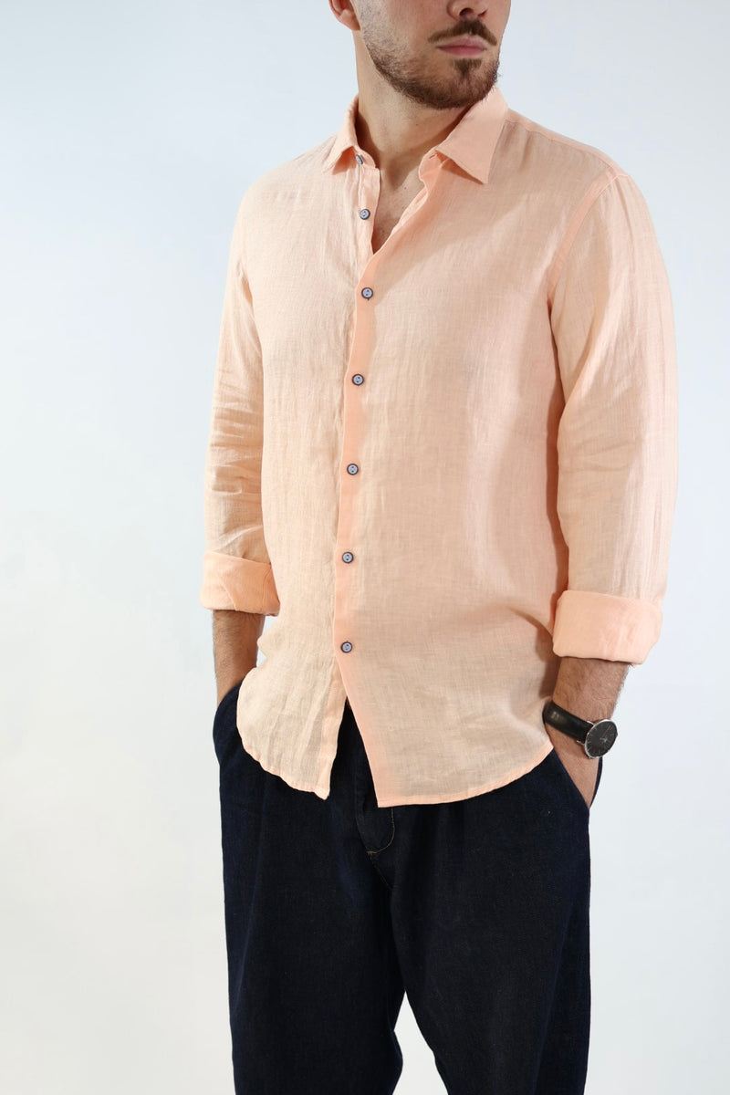 Camicia french puro lino linen WHY NOT BRAND
