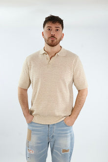 Polo in maglia links puntacci 098 BL11
