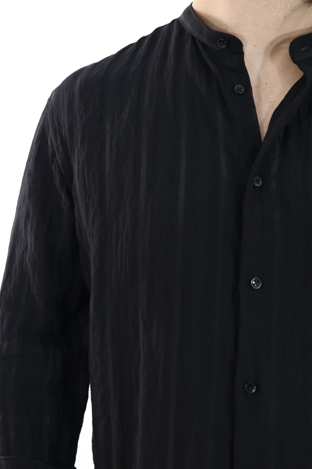 Camicia viscosa m/l collo coreana C57 OVER-D