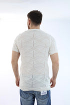 T-shirt in maglia m/m strutturata M43 OVER-D