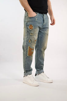 Jeans cropped destroy celtic park 279  BERNA