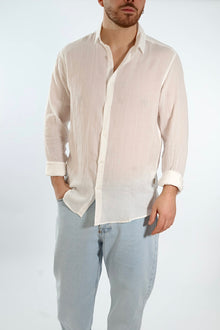 Camicia misto tencel 831S GIANNI LUPO