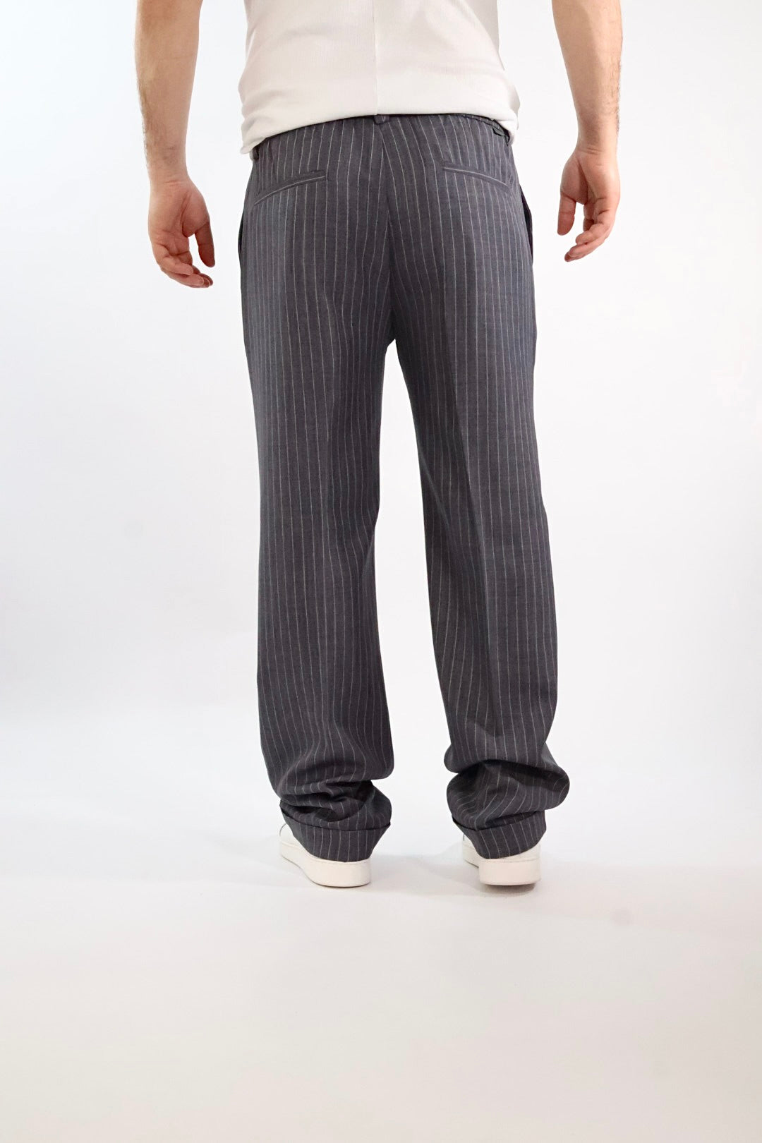 Pantalaccio anti fit gessato P51 OVER-D