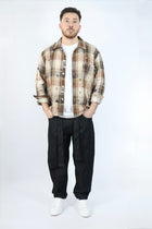 Overshirt cropped indian BLACKSUNDAY