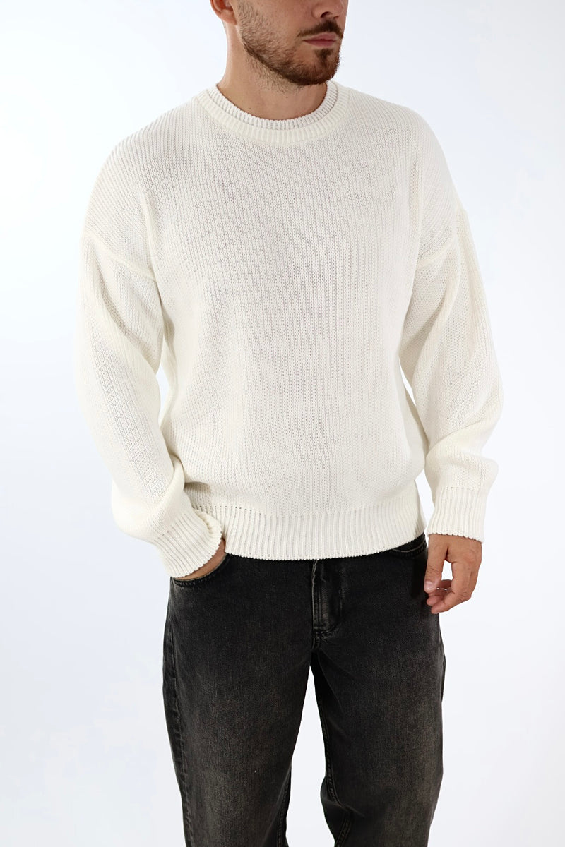 Maglione paricollo cropped fit  M55 OVERD