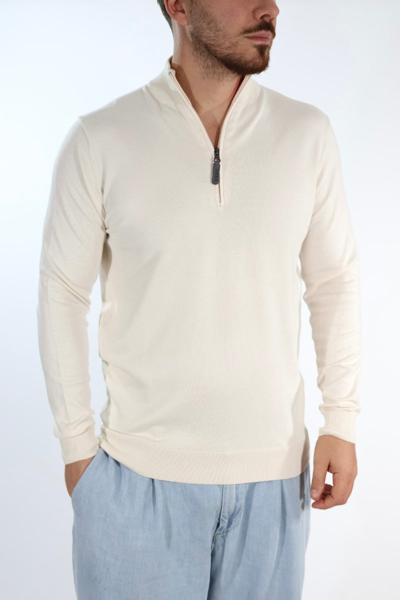 Maglioncino M25 zip lupetto  OVERD