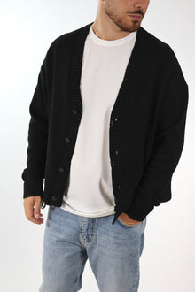 Cardigan crop rotture 814 ONLY E SONS