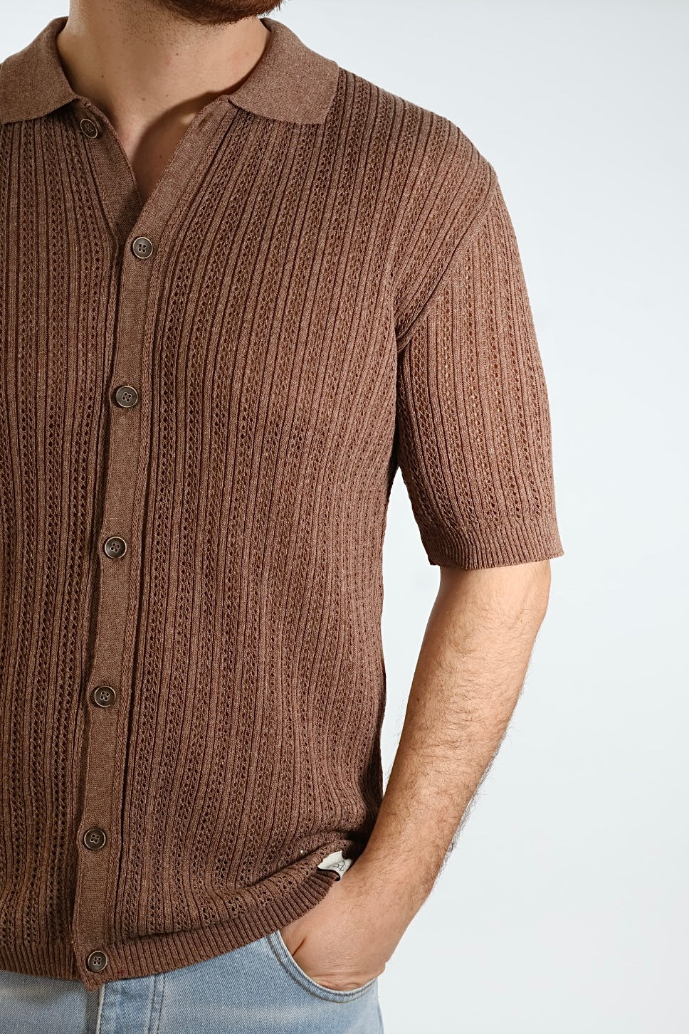 Polo in maglia casio 56 BL11