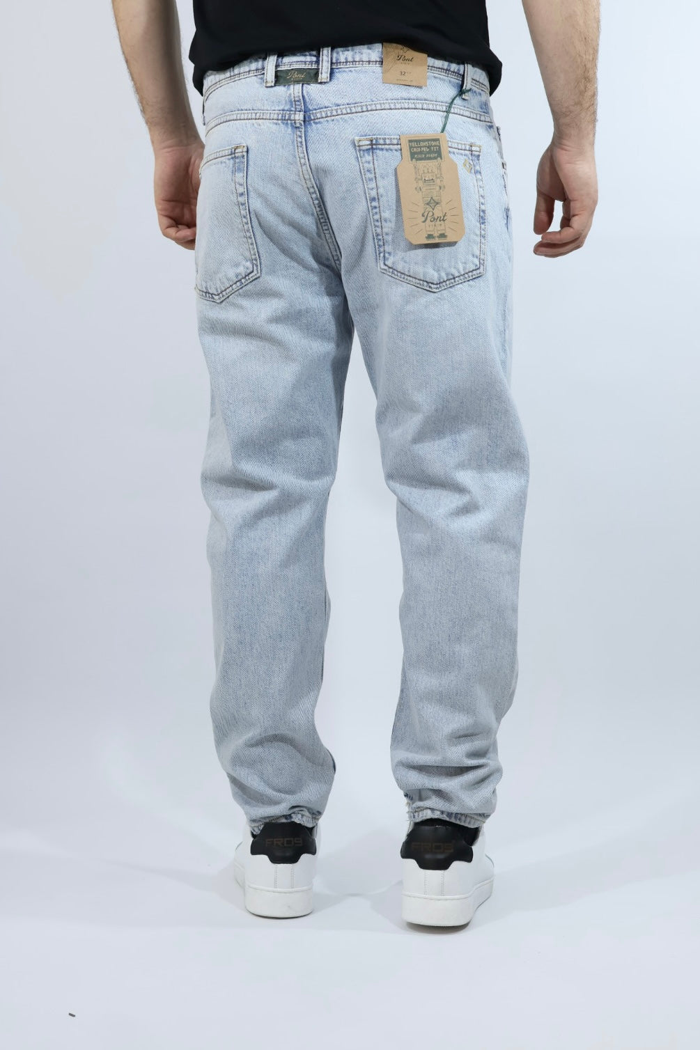 Jeans Yellowstone cropped  fit RATM57  PONT
