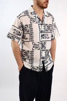 Camicia cotone fantasia m/m 835S GIANNI LUPO