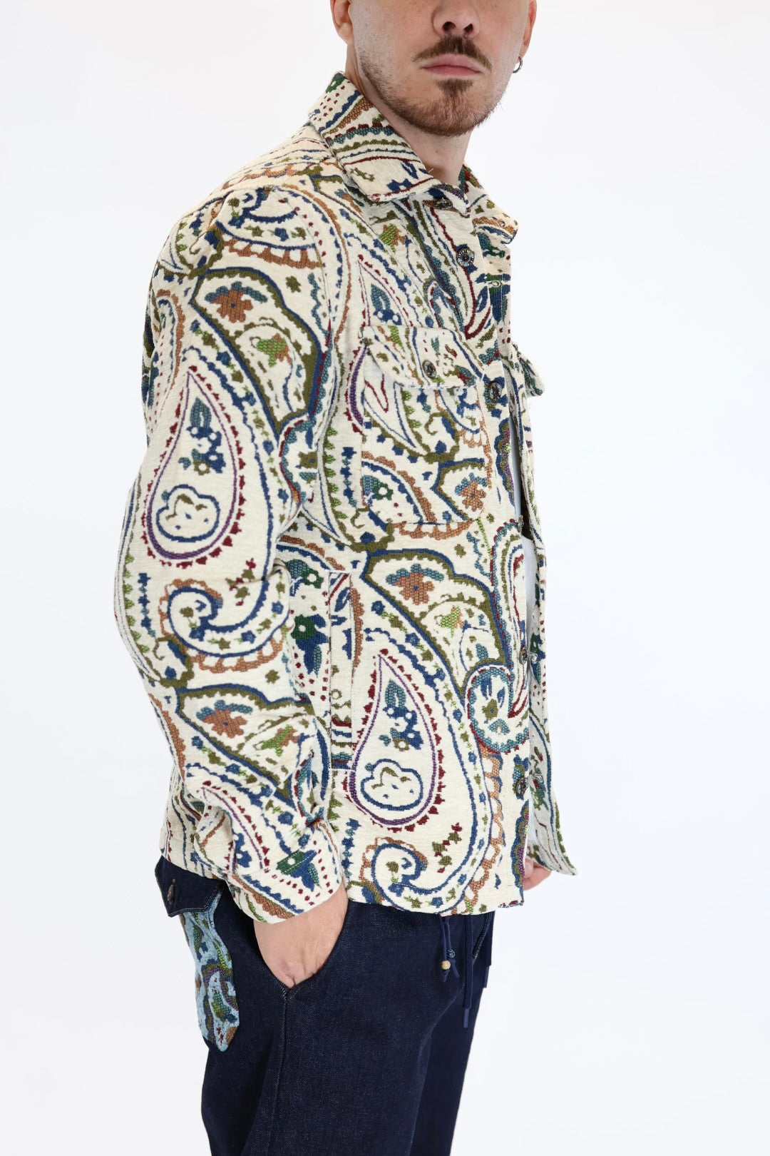 Overshirt 305 paisley BERNA