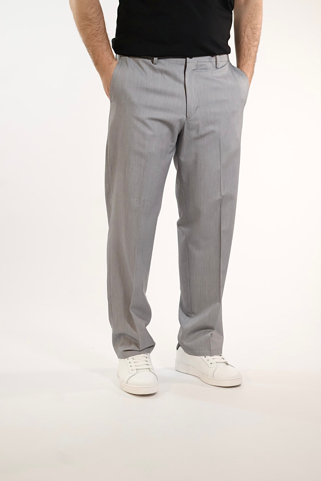 Pantalone chino anti fit capri taglio vivo P71 OVER-D