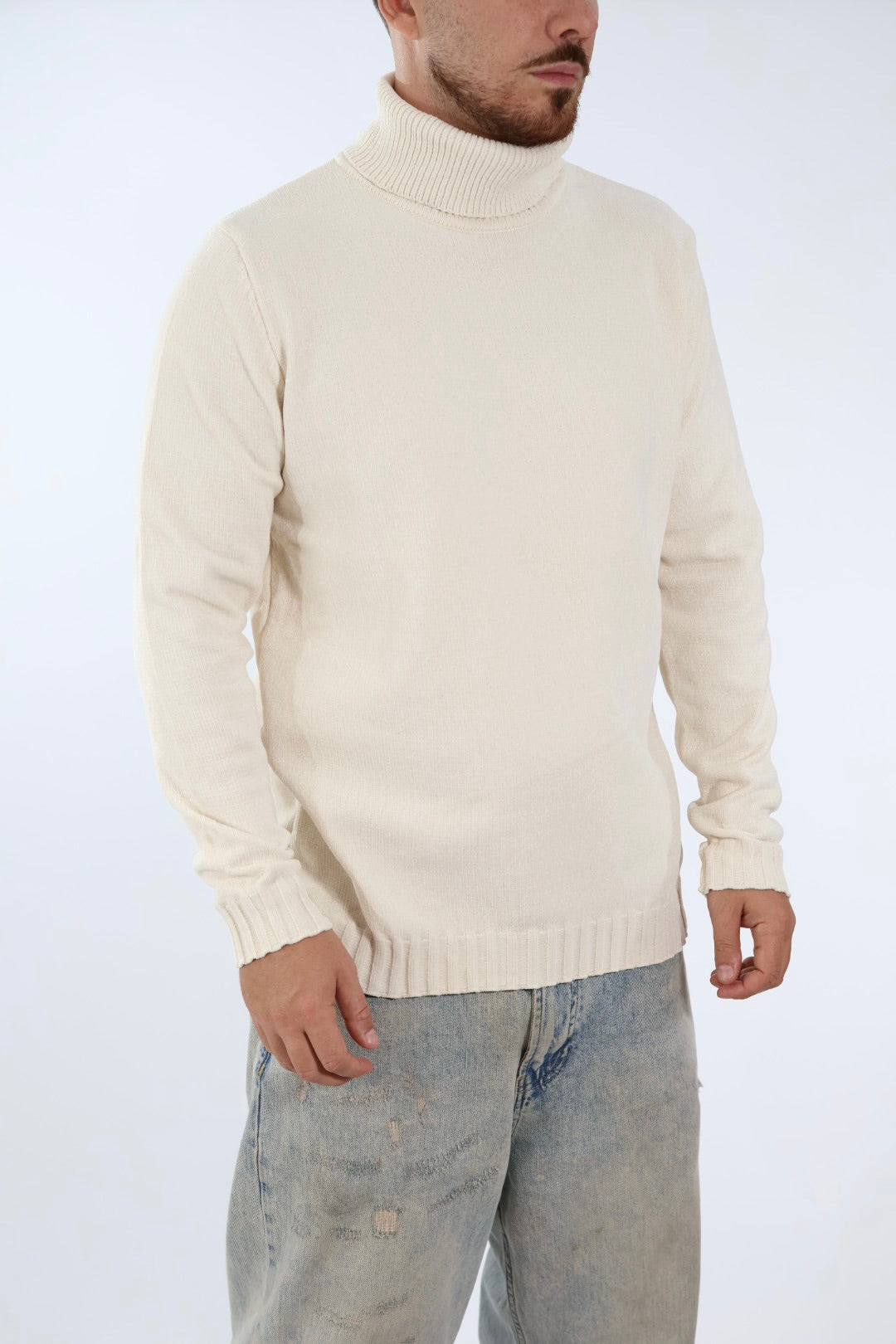 Maglione 391 dolcevita ciniglia LANDEK