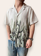 Camicia manica corta  Lino/visvosa TEMATICO