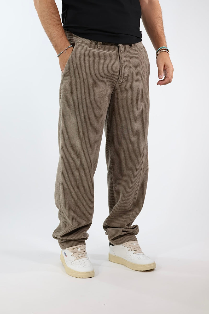 Pantalone velluto Meleda chino loose RV5FAN PONT