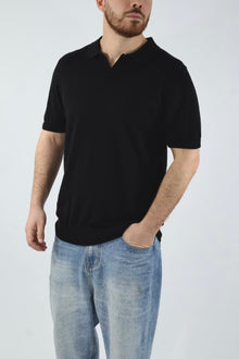Polo in maglia m/m collo derby M36 OVER-D