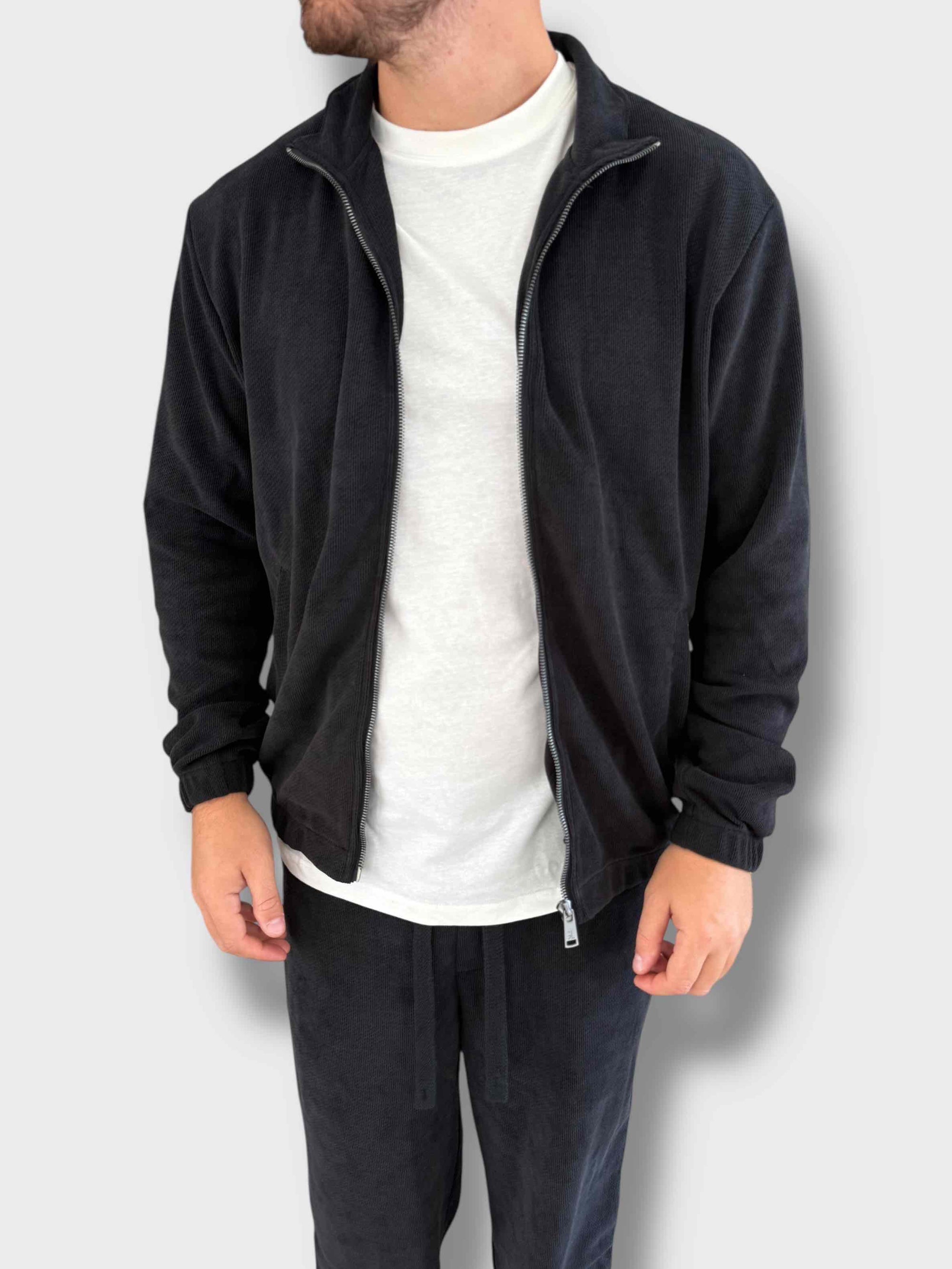 Felpa zip 295F GIANNI LUPO