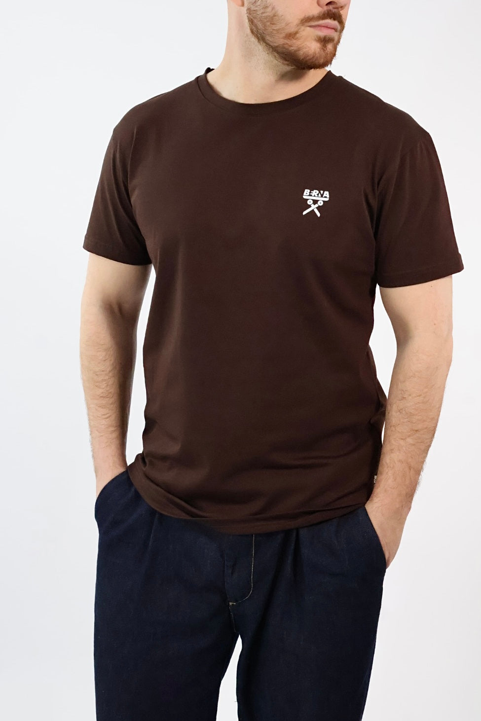 T-shirt dritta basic logo 062 BERNA