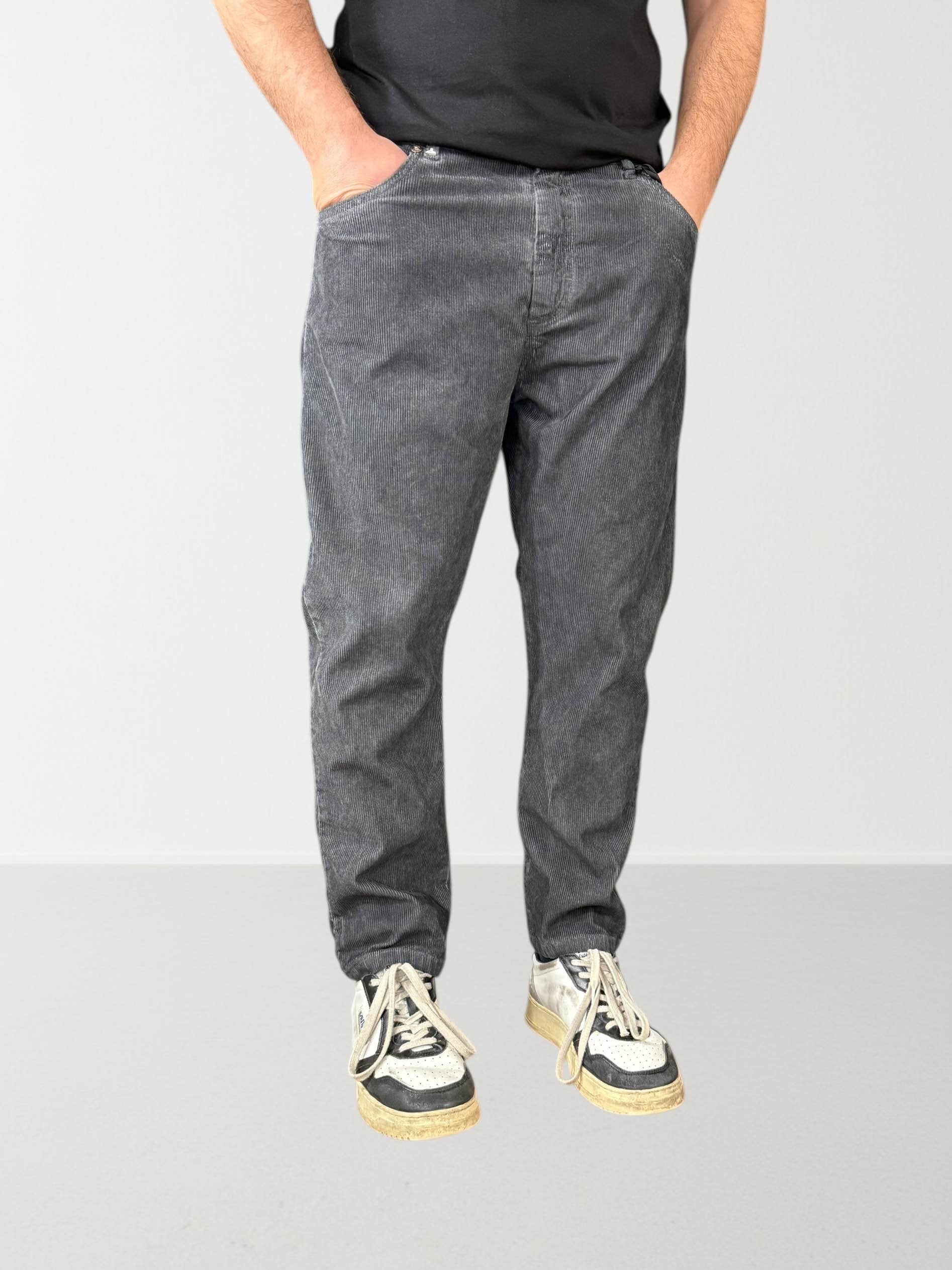Pantalone maracana cropped velluto 073 BERNA