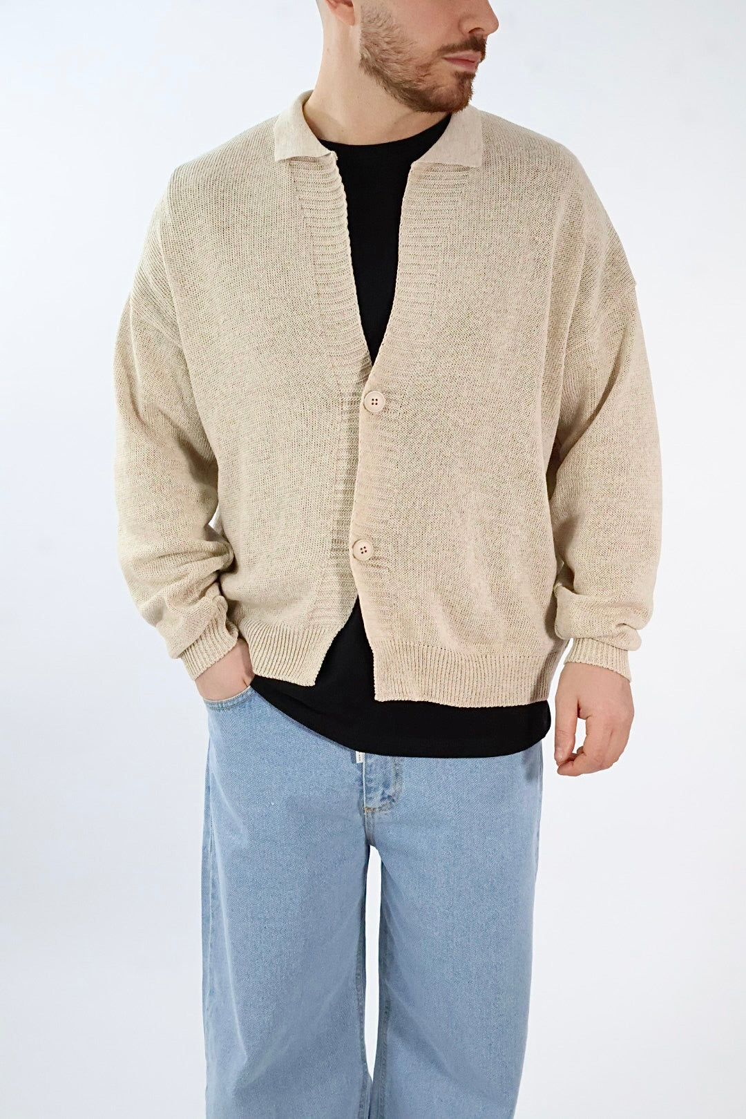 Cardigan polo rasato MA/14 NEW JOB BRAND