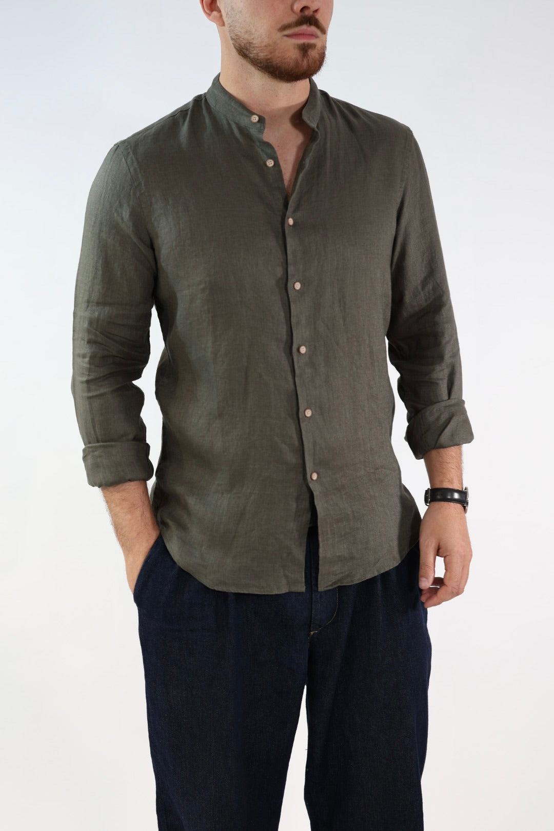 Camicia koren puro lino linen WHY NOT BRAND