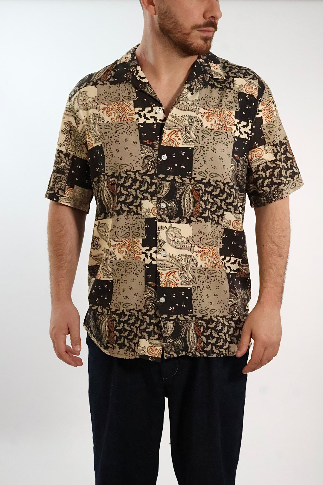 Camicia m/m viscosa bowling X01 EFFEK F**K