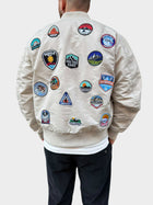 Giubbotto bomber senza cappuccio patch 298 BERNA