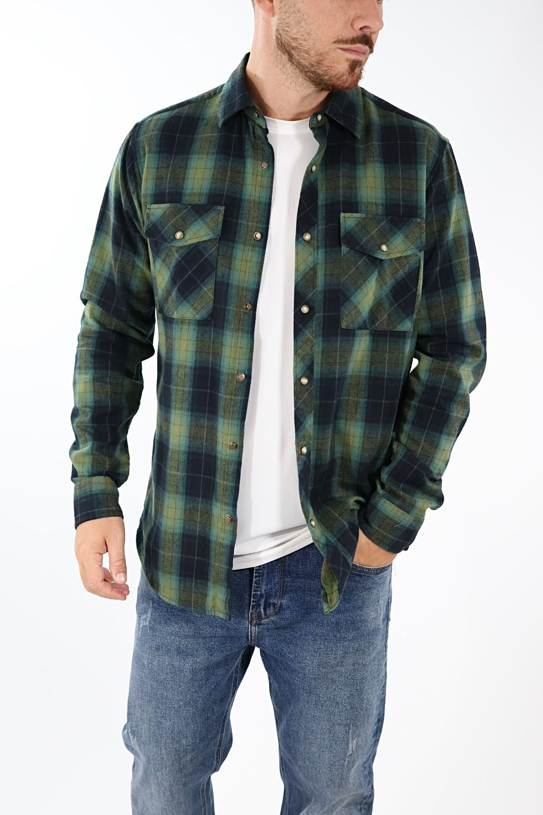 Camicia quadri 846S GIANNI LUPO