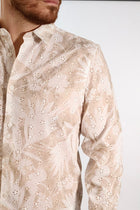 Camicia cotone sangallo sporcata 530 BL11