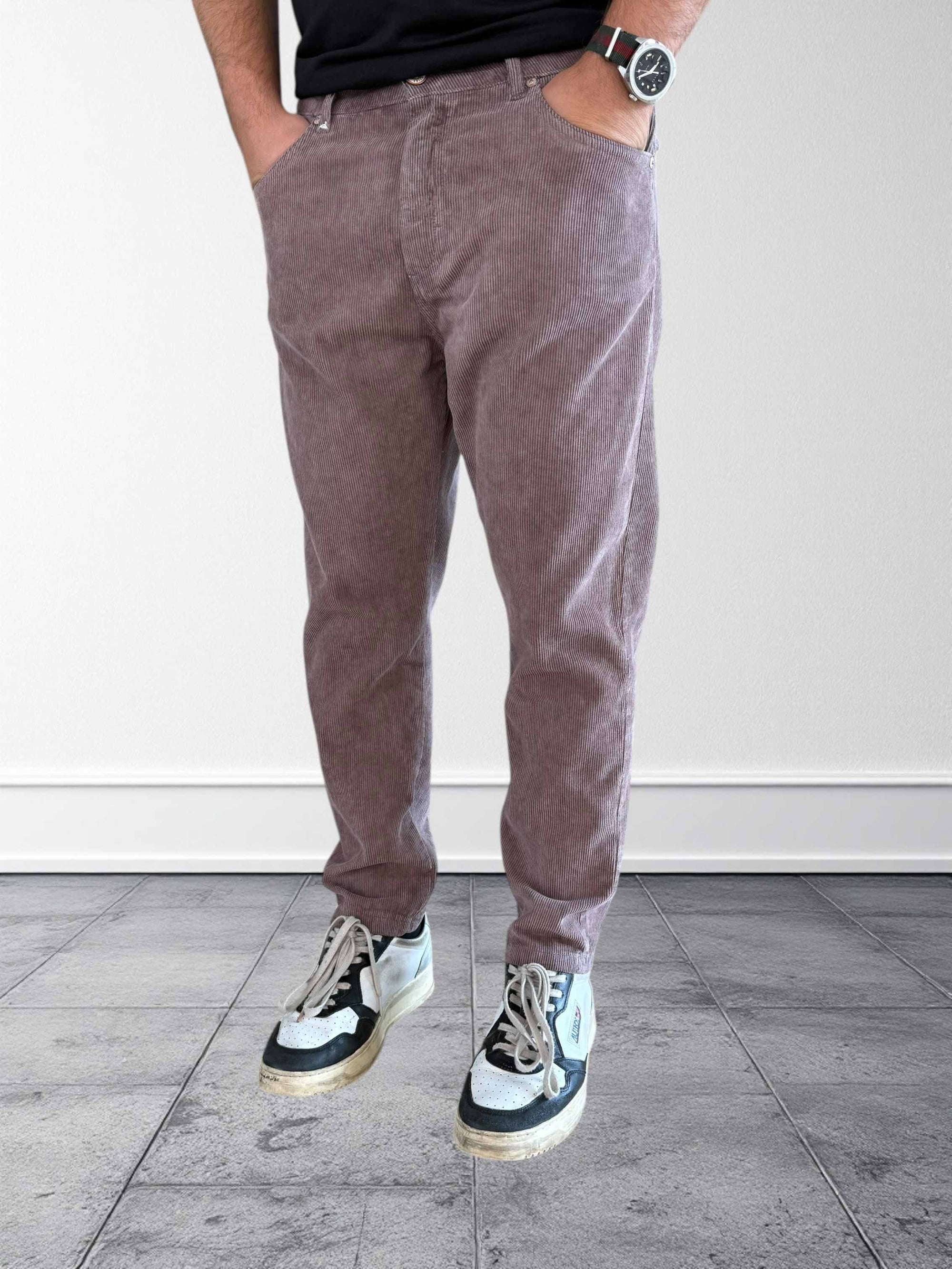 Pantalone maracana velluto 073 BERNA