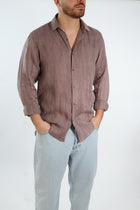 Camicia misto tencel 831S GIANNI LUPO